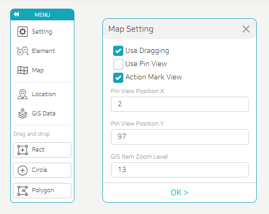 Maps Setting